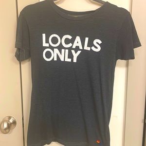 Aviator Nation Locals Only vintage t.